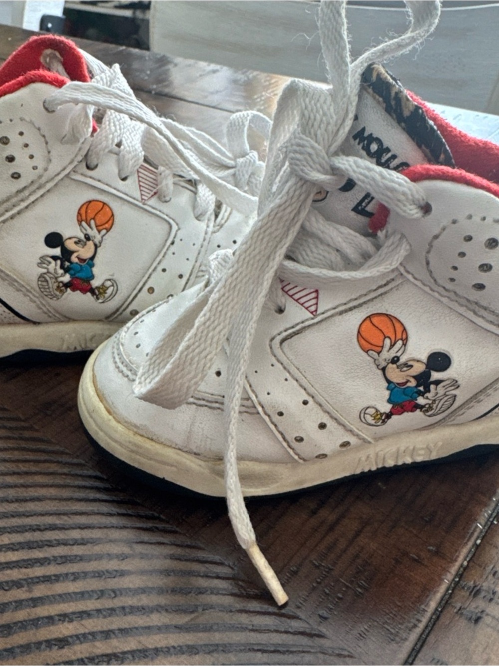 Mickey Mouse BasketbalToddler Shoes Pagoda Trading Co Mickeys Stuff For Kids VTG